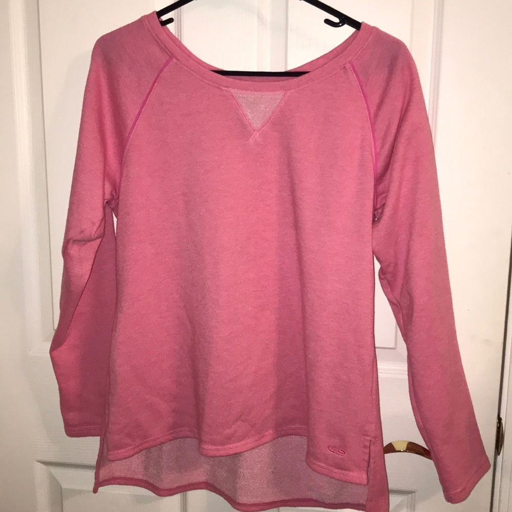 Pink crew neck